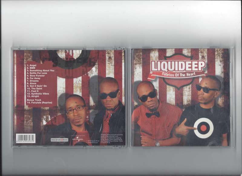 Liquideep  Fabrics Of The Heart CD