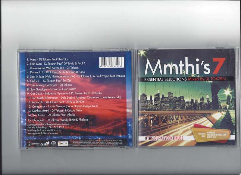 DJ Tokzen  Mmthi's Essential Selection 7 CD
