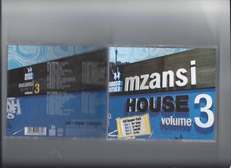House Afrika Presents: Mzansi House Volume 3 - Various Artists (4CD Set)