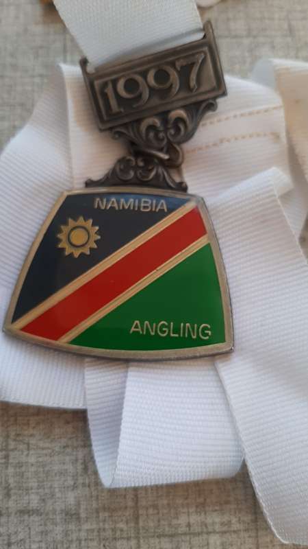 Collectable Medals Namibia- Angling Fresh Water 3x 1997 & 1x 98