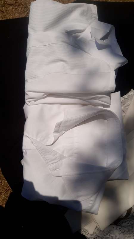 Men's Size 17 " neck 43 " Sleeve Robert Daniel Double Fold Cotton Shirt + 1 Free Shirt (2 x Shirts)