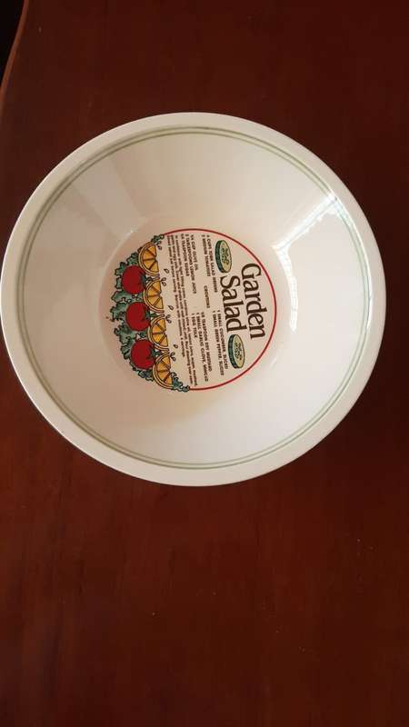 Garden Salad Regent Stone Tuffstone Collection Hand Crafted Rare in SA +- 28.5cm Width- Ceramic