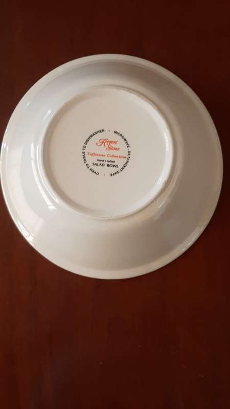Garden Salad Regent Stone Tuffstone Collection Hand Crafted Rare in SA +- 28.5cm Width- Ceramic
