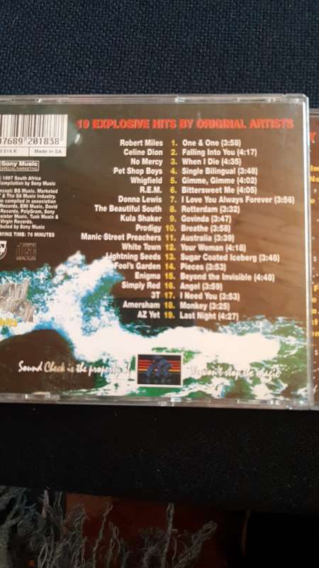3 x Sound Check CD Combo -Sound Check Vol no 4 + 5 + 8