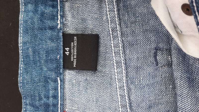Mens Size 44 Jeans Shorts made in Bangladesh