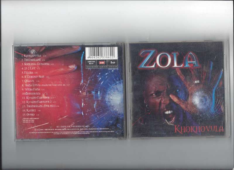 Zola   Khokhovula CD Style: Kwaito