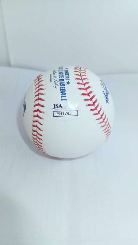 D.J. PETERSON AUTOGRAPH Rawlings baseball