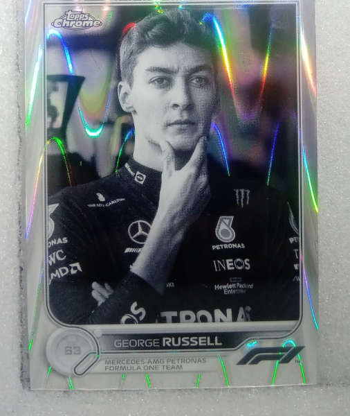 George Russell Topps Chrome 23/99