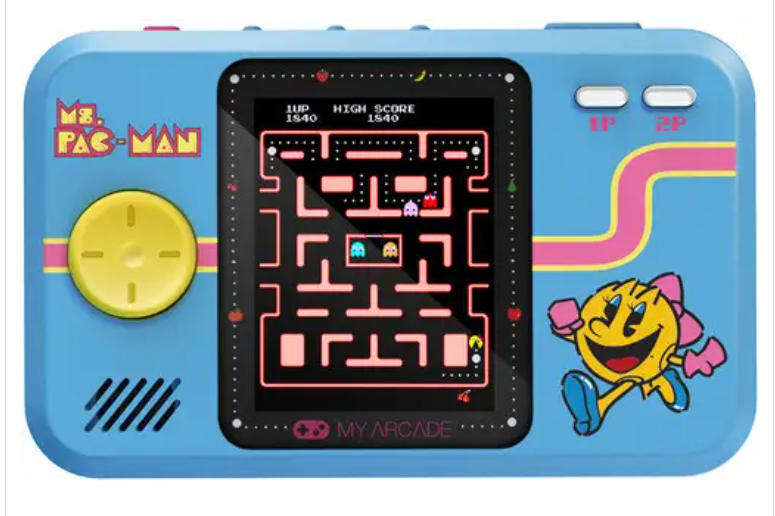 My Arcade Ms. Pac-Man Pocket Player Pro Handheld Portable Gaming System