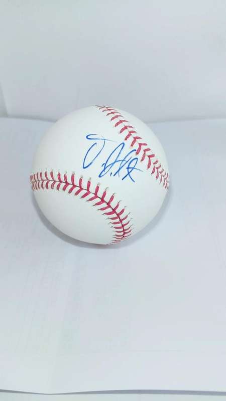 D.J. PETERSON AUTOGRAPH Rawlings baseball