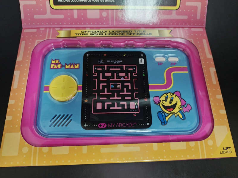 My Arcade Ms. Pac-Man Pocket Player Pro Handheld Portable Gaming System