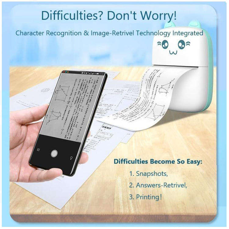 Pocket Size Portable Mini Printer