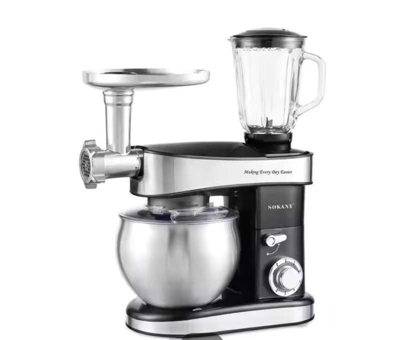 Sokany-3 in 1 Stand Mixer 6.5L