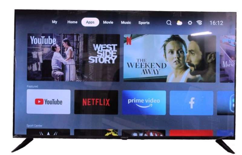 LEXUCO 50"Screen LED LHD Smart Frameless TV