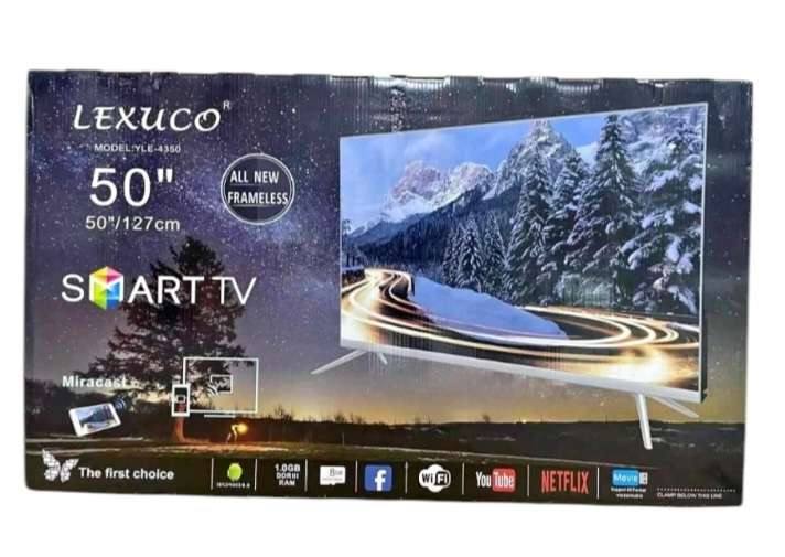 LEXUCO 50"Screen LED LHD Smart Frameless TV