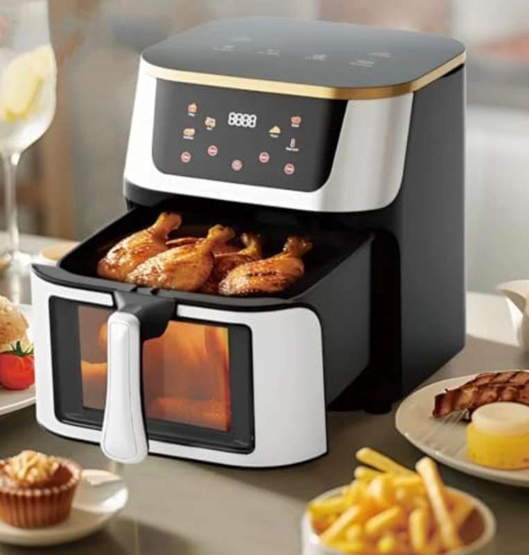 Digimark Air fryer 12L, large household air fryer, smart touch operation