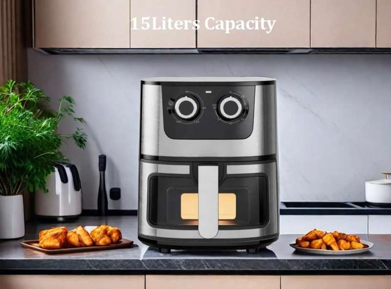 Airfryer Extra large capacity 15L 2800W+Free 50pcs air fryer liners
