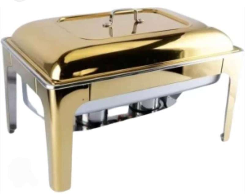 Condere Golden Chafing Dish CDH-35 10L Stainless Steel Buffet Server