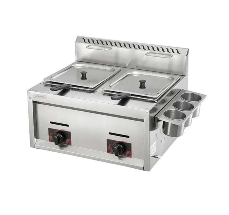 12L Commercial Countertop Gas Fryer Cooker