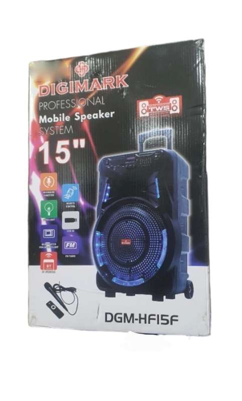Digimark 15 inch Professional Mobile Speaker System