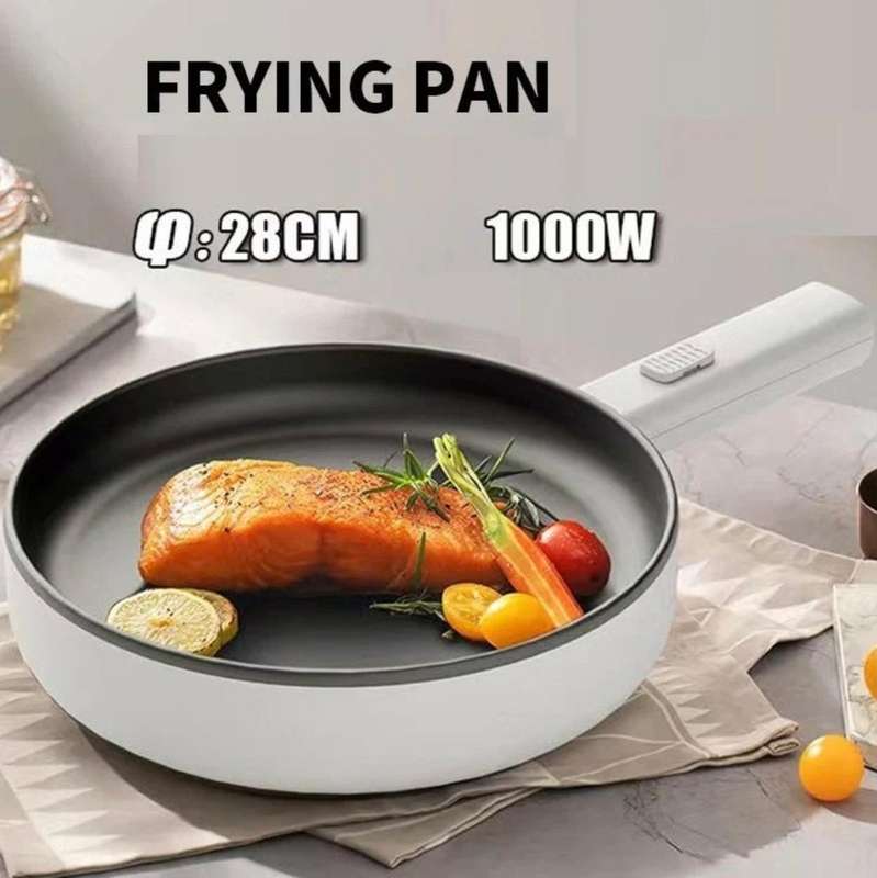 Multifunctional Electric Frying Pan Non-Stick 28cm
