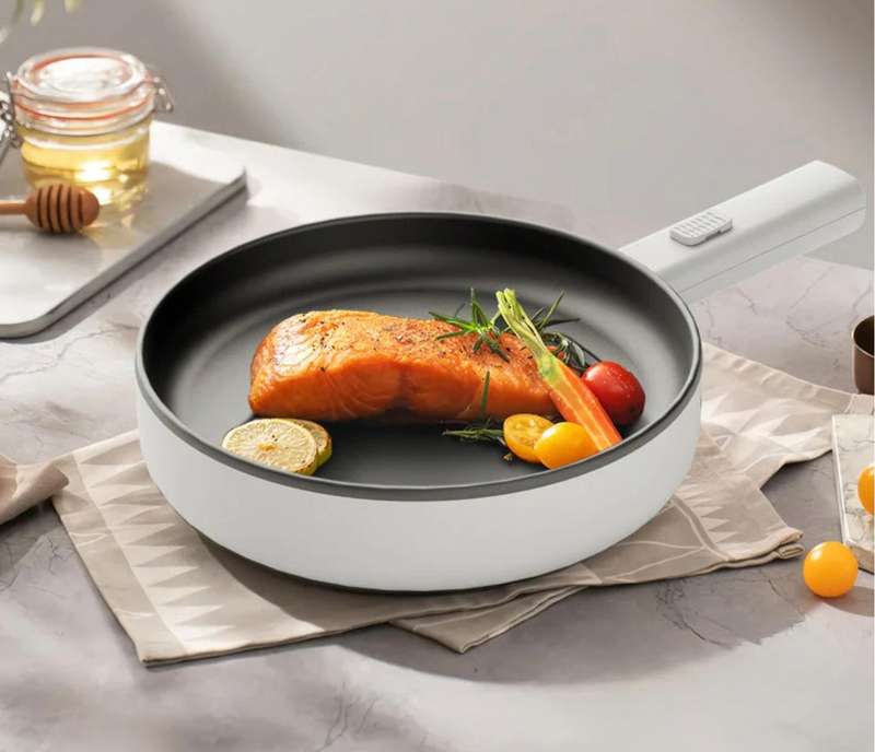 Multifunctional Electric Frying Pan Non-Stick 28cm