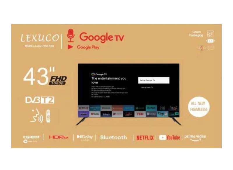 43" Lexuco Google Smart TV