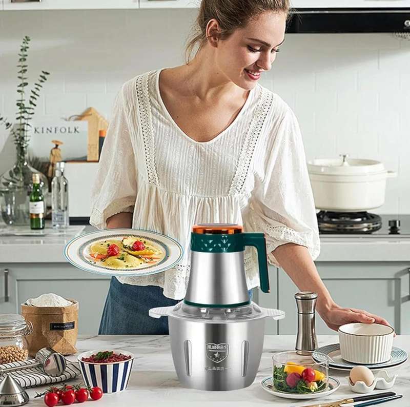 Starlux 5L Electric Meat Grinder Stainless Steel Multifunctional Food Crusher