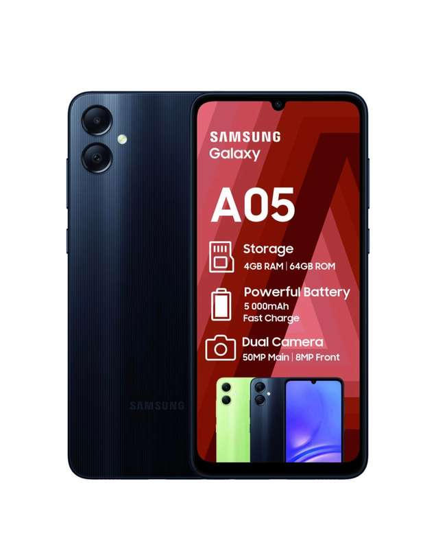 Samsung Galaxy A05 Dual Sim Black
