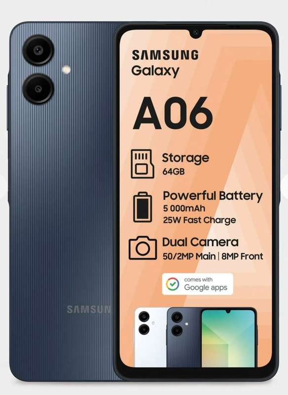 Samsung Galaxy A06 Dual Sim 64GB