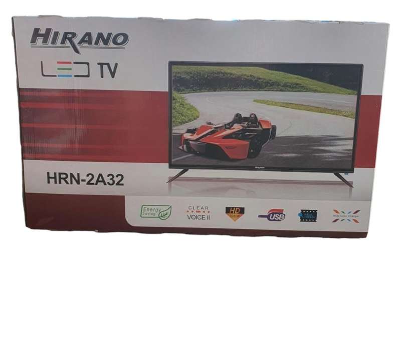 HIRANO 32" HD LED TV....EXCELLENT VALUE FOR MONEY....LOW POWER CONSUMPTION