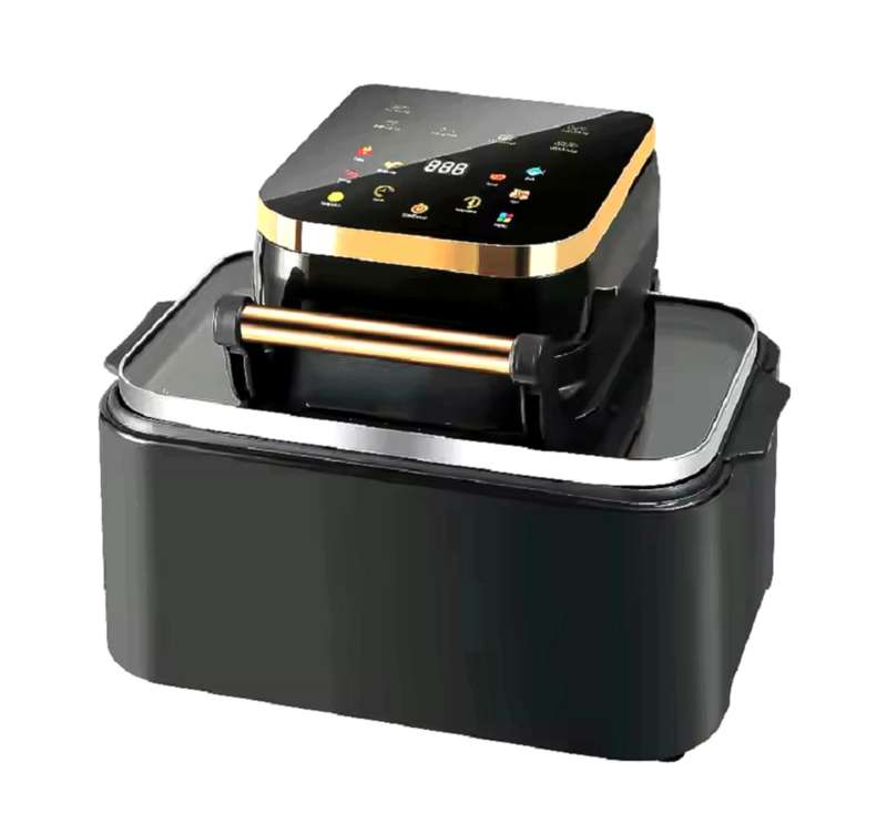 Household Heating Protection Function LED Display 1700W Air Fryers 12L