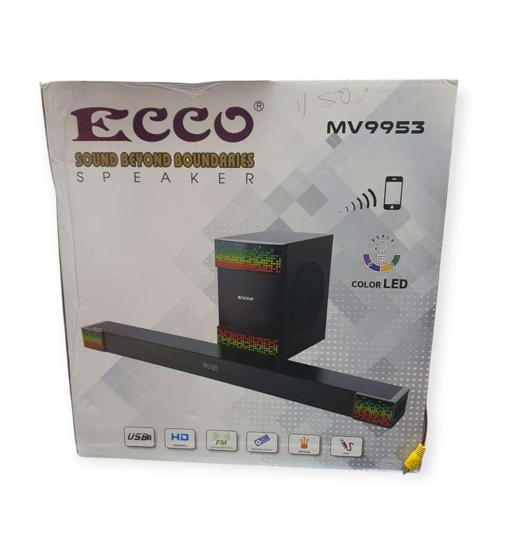 2.1 Ecco Color LED Soundbar  MV9953