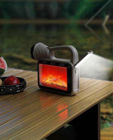 2024 Newest Multifunction Solar Type-c Charging With Power Display Tail LED on USB OutpuT