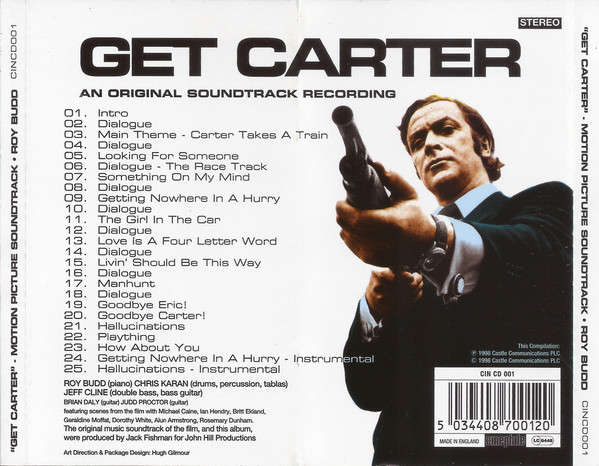 CD - Get Carter - An Original Soundtrack Recording