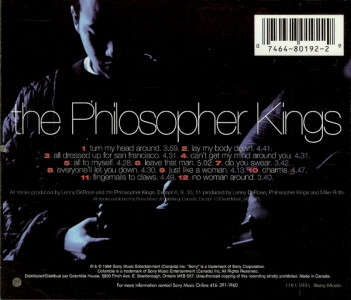 CD - The Philosopher Kings - The Philosopher Kings