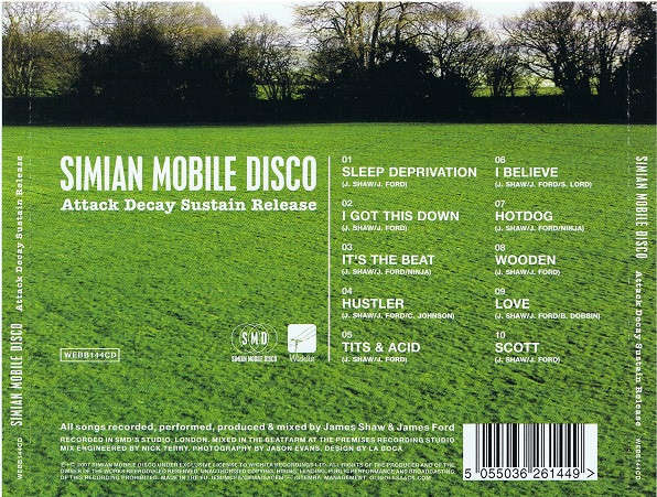 CD - Simian Mobile Disco - Attack Decay Sustain Release