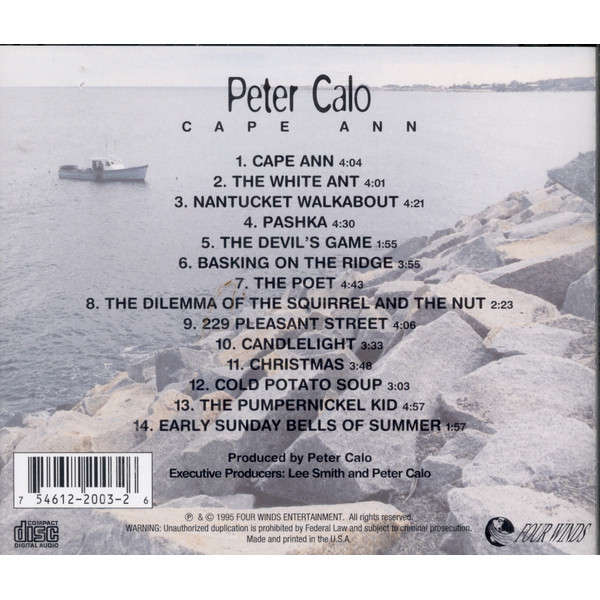 CD - Peter Calo - Cape Ann