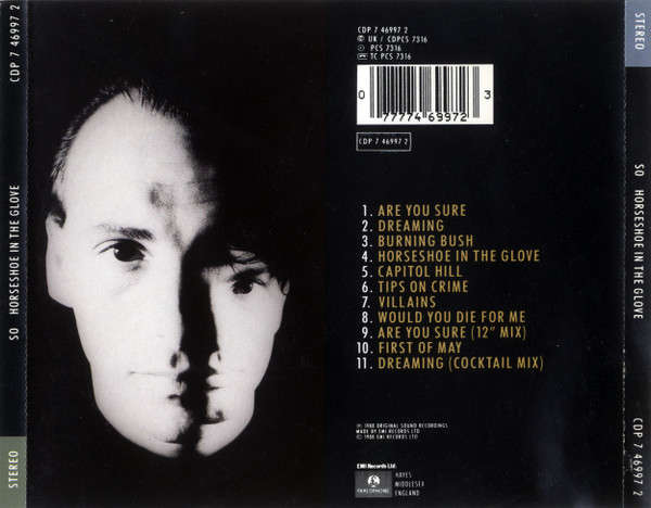 CD - So - Horseshoe In The Glove