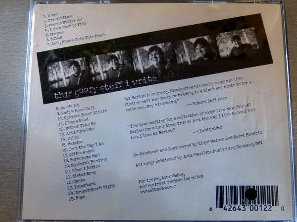 CD - Al Barlow - At Home With Al Barlow