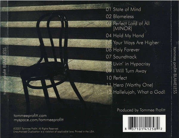 CD - Tommee Profitt - Blameless