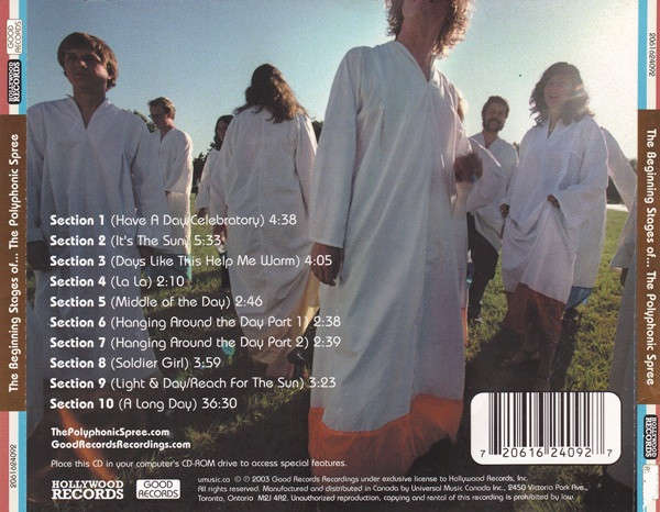 CD - The Polyphonic Spree - The Beginning Stages Of...