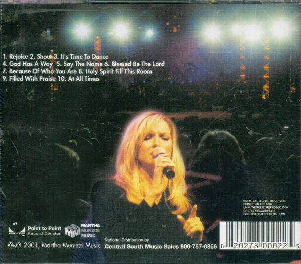 CD - Martha Munizzi - Say The Name