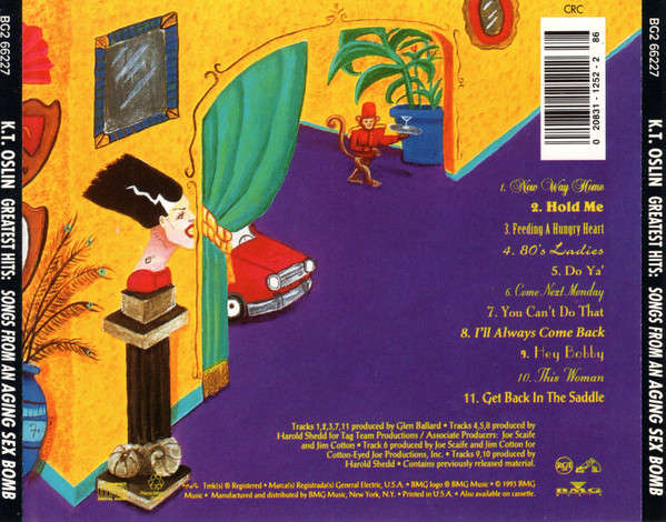 CD - K.T. Oslin - Greatest Hits: Songs From An Aging Sex Bomb
