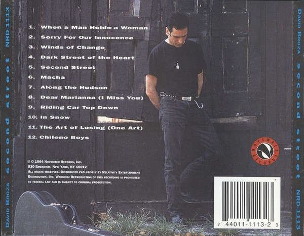 CD - David Broza - Second Street