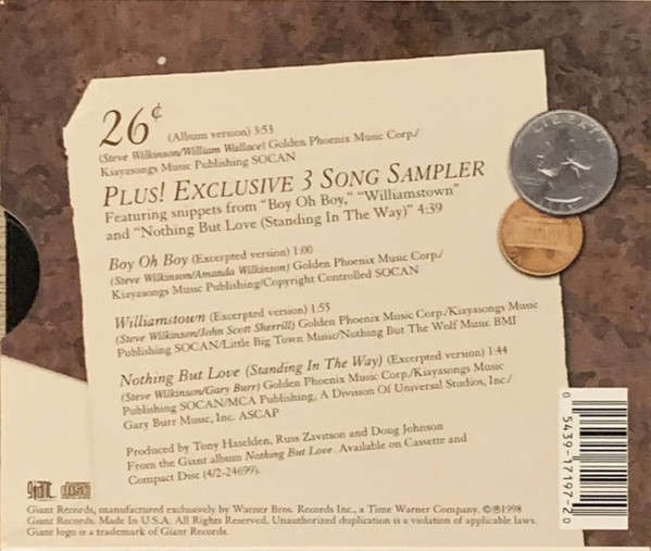 CD - The Wilkinsons - 26c (Slide cover)