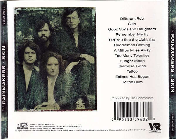 CD - The Rainmakers - Skin