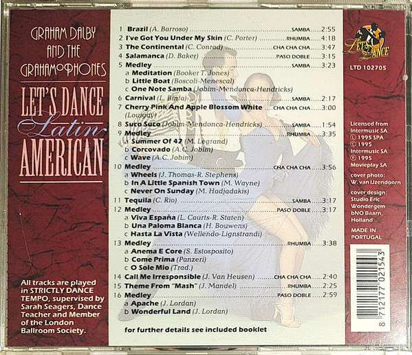 CD - Let's Dance Latin American