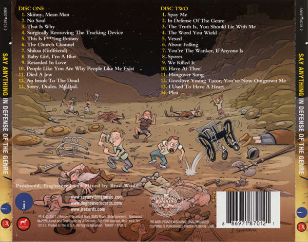 CD - Say Anything - In Defense Of The Genre (2cd)