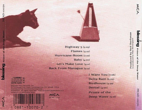 CD - The Blessing - Prince Of The Deep Water